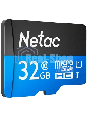Флеш карта microSDHC 32Gb Netac P500 NT02P500STN-032G-S (без SD адаптера) 80Mb/s