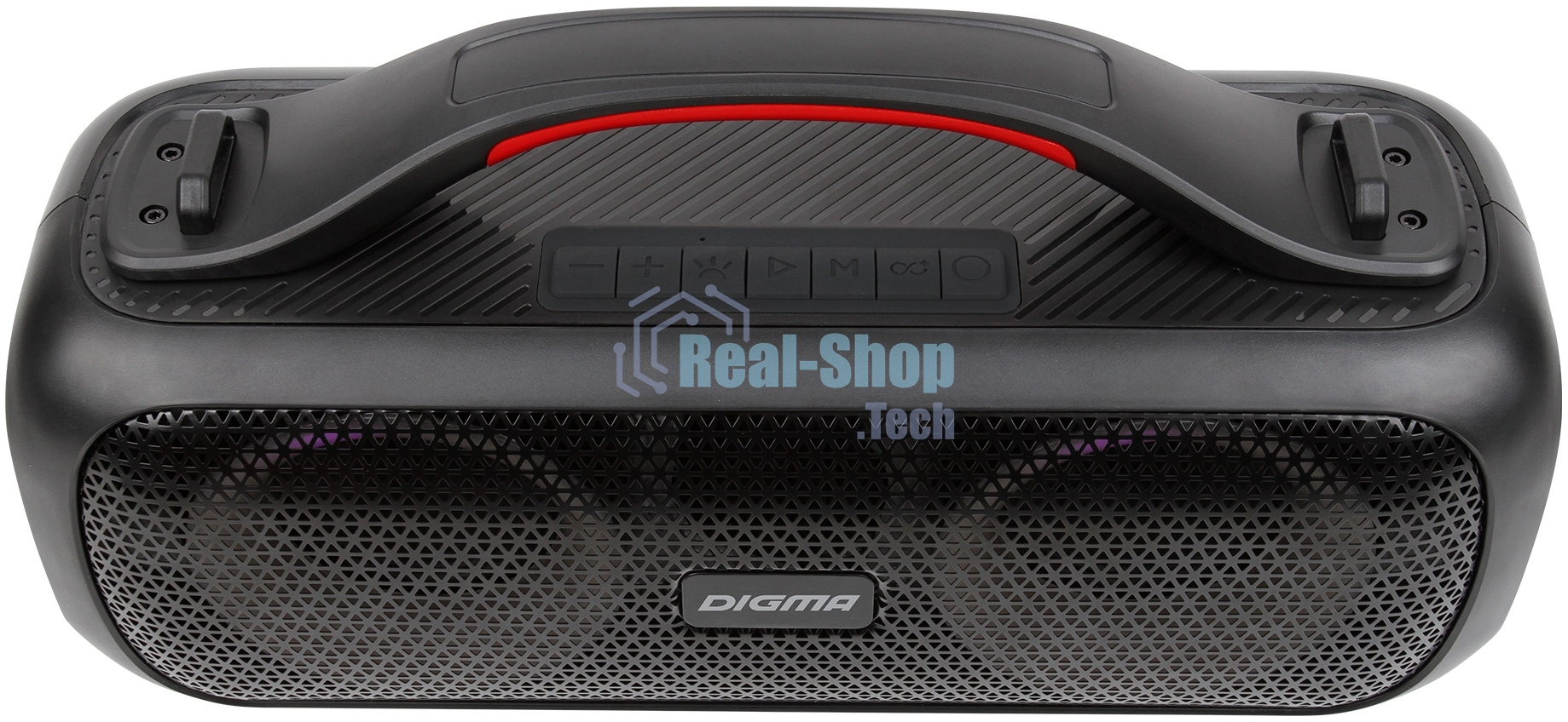 Колонка портатитвная Digma D-PS1531 черный/черный 40W 2.0 BT 10м 3000mAh (SP1531B)