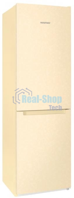 Холодильник Nordfrost NRB 162NF ME бежевый мрамор двухкамерный 205/105 л морозилка снизу