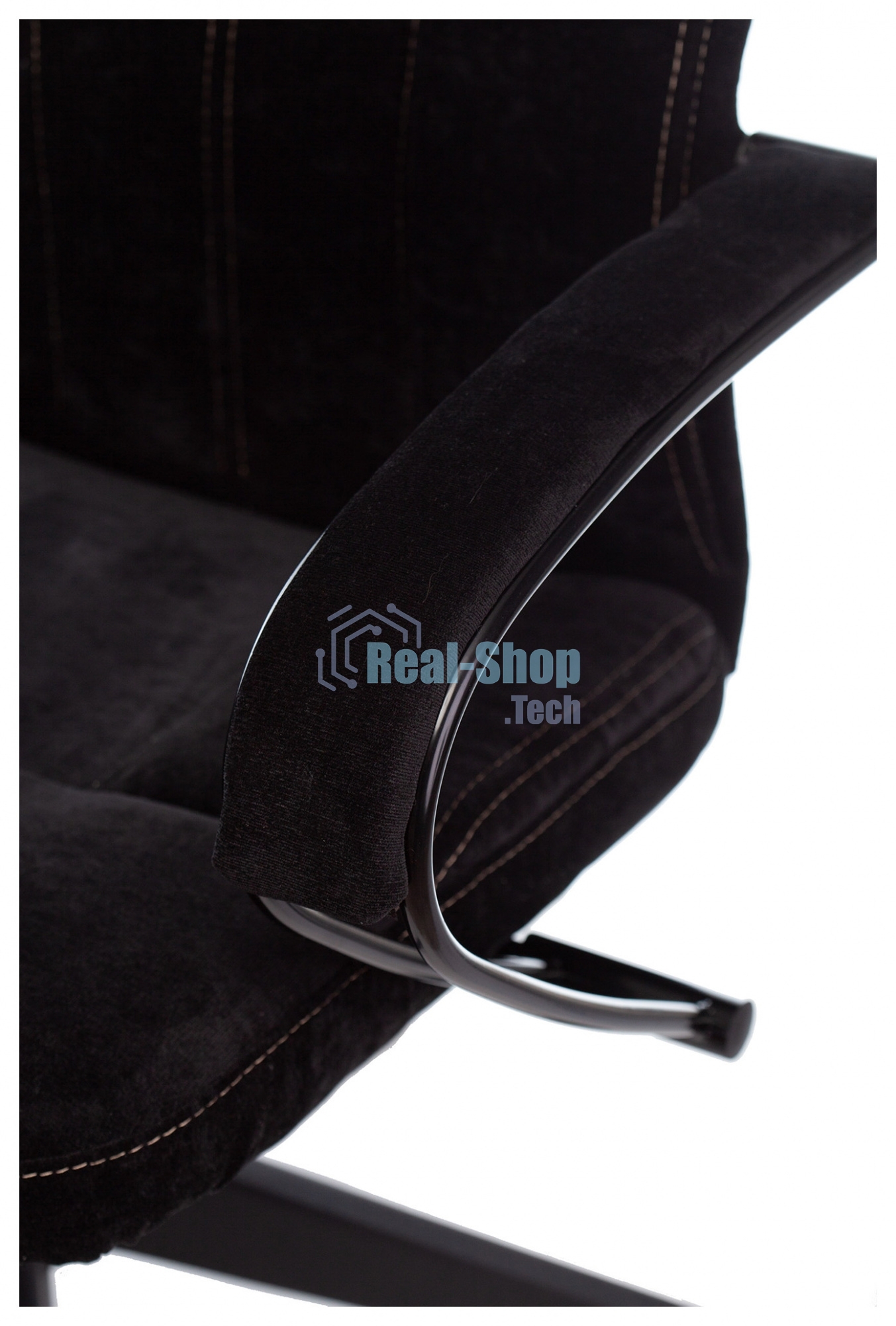 Кресло руководителя Бюрократ CH-608 Fabric черный Light-20 крестовина пластик