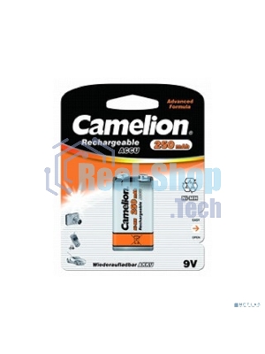 Аккумулятор Camelion 9V-250 mAh Ni-Mh BL-1 аккум-р,9В 5014