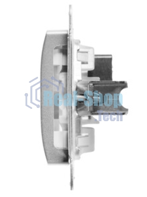 Systeme Electric Glossa Алюминий Розетка TV одиночная 1DB