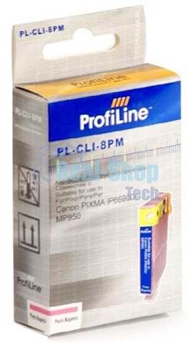 Картридж струйный ProfiLine PL-CLI-8PM для принтеров Canon Pixma iP6600D/MP950 Photo Magenta водн