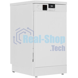 Посудомоечная машина Beko DVS050R01W, белый, 44.8 см, 10 компл., сушка конденсационная, 49 дБ, класс A