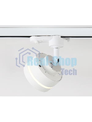 Cветильник трековый GL5384 WH/FR белый/белый матовый GX53 max 12W