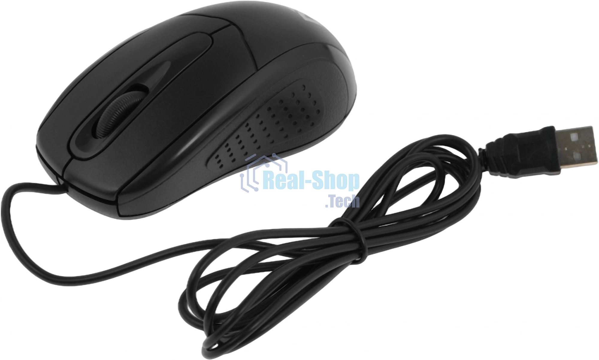 Мышь проводная Defender Standard MB-580 черный, 1000 dpi, USB, кнопки - 3