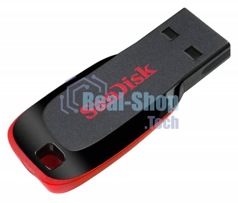 Флешка USB 128Gb SanDisk CZ50 Cruzer Blade, USB 2.0