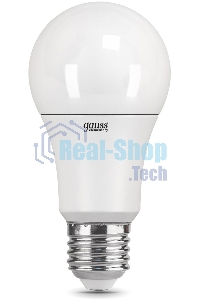 Лампа светодиодная Gauss Elementary 12Вт цок.: E27 груша 220B 4100K св. свеч. белый ней. A60 (упак.: 10 шт)