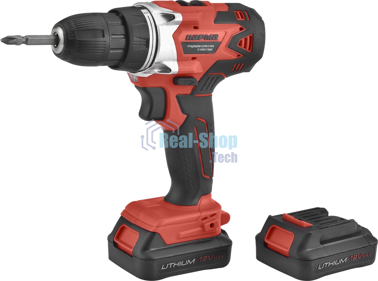 Дрель-шуруповерт Парма акк. ДША-02-1312/2Li 02.021.00006