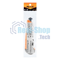 Нож Sparta 18 мм, выдвижное лезвие, металлическая направляющая