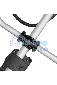 Триммер бензиновый Denzel DT-43E, 43 см3, неразъемная штанга, электростартер, состоит из 2 частей