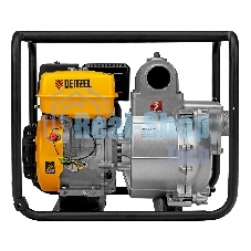 Мотопомпа бензиновая Denzel PX-80D для грязной воды, 15 л.с., 3