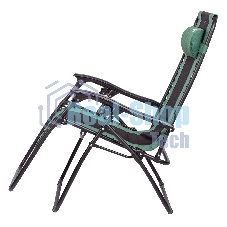 Кресло-шезлонг складное, многопозиционное 160х63,5х109 cм, Camping Palisad