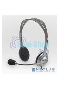 Гарнитура проводная Logitech Headset H110 grey (981-000472/981-000271)