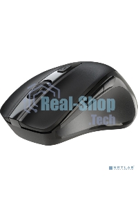 Мышь беспроводная Defender Prime MB-053 черный, 1600 dpi, радиоканал, USB, кнопки - 6