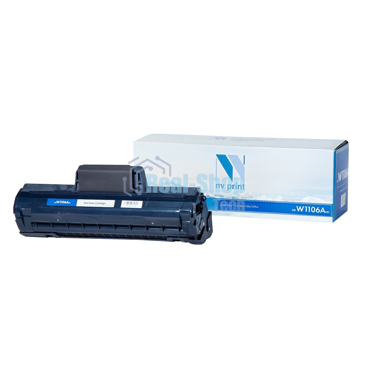 Картридж лазерный NVPrint совместимый NV-W1106A (БЕЗ ЧИПА) (БЕЗ ГАРАНТИИ) для HP 107a/107w/135w/135a/137fnw (1000k)
