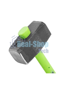 Кувалда Сибртех, 9000 г, фибергласовая обрезиненная рукоятка