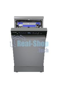 Посудомоечная машина Maunfeld MWF45331S, серебристый, 45 см, 10 компл., 49 дБ, класс A++