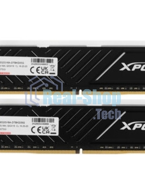 Оперативная память XPG Spectrix D35G RGb, 8Gb (1x8GB), DDR4, 3200MHz, CL16, DIMM, с радиатором, черный, RGb