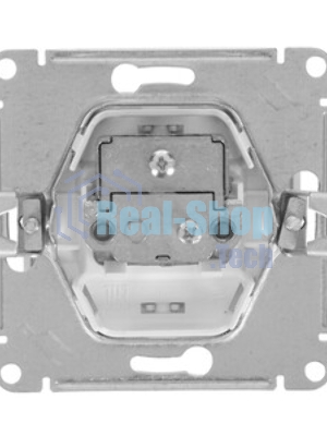 Systeme Electric Glossa Алюминий Розетка TV одиночная 1DB