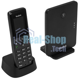 Система YEALINK W74P (база W70B+трубка W74H) до 10 SIP-аккаунтов, до 10 трубок на базу, до 20 вызовов, шт