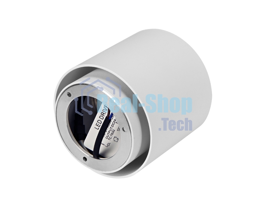 Светильник Ambrella light TN261 WH/S белый/песок LED 4200K 10W D100*100