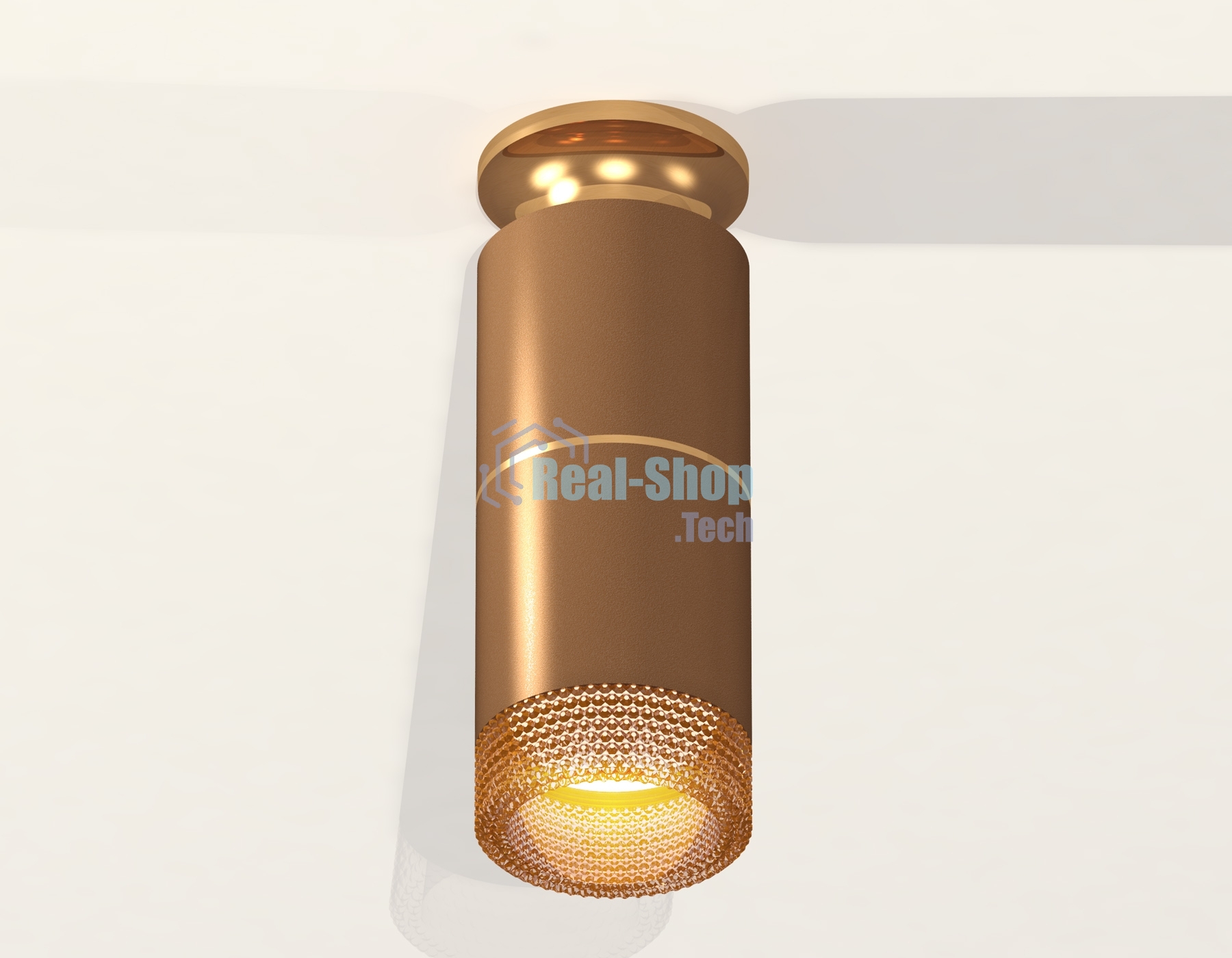 Светильник Ambrella Light XS6304191 SCF/PYG/CF кофе песок/золото желтое полированное/кофе MR16 GU5.3