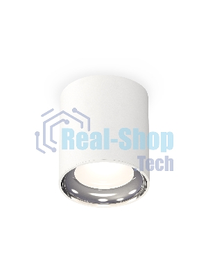 Светильник Ambrella Light XS7421011 SWH/PSL белый песок/серебро полированное MR16 GU5.3 (C7421, N7022)
