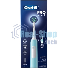 Зубная щетка электрическая Oral-B Pro 1 80870244 голубой
