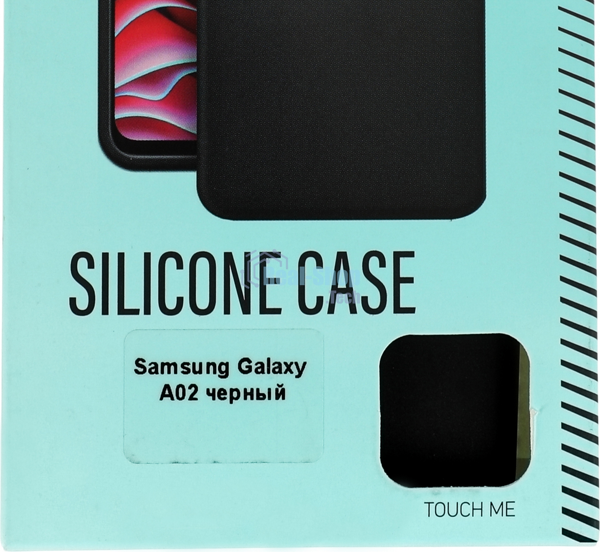 Чехол (клип-кейс) BoraSCO Silicone Case для Samsung Galaxy A02 черный