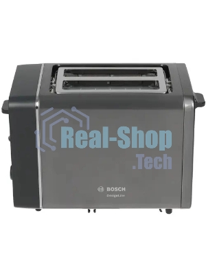Тостер Bosch TAT5P425 нержавеющая сталь, 970 Вт, 2 слота
