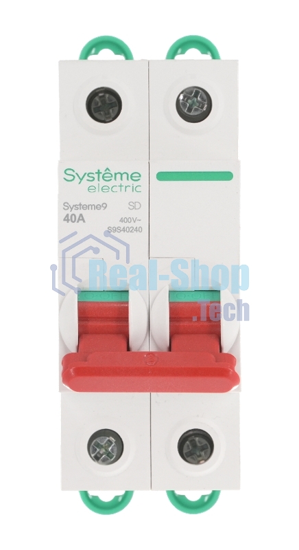 Выключатель нагрузки Systeme9 2П 40A 400В (кратно 1)