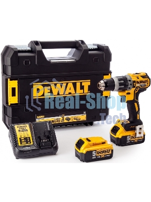 Дрель DeWalt DCD796P2-QW, 460 Вт, сетевая, ударная