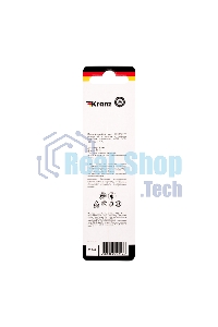 Сверло по дереву Kranz 5х85 мм, цилиндрический хвостовик