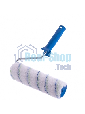 Валик Сибртех Водные краски, 250 мм, ворс 12 мм, D - 48 мм, D ручки - 8 мм