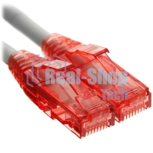 Патч-корд Hyperline U/UTP, Cat.5e, LSZH, 10 м, серый 