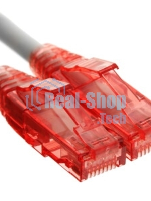 Патч-корд Hyperline U/UTP, Cat.5e, LSZH, 10 м, серый 