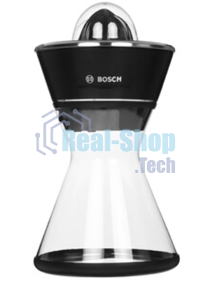 Соковыжималка Bosch MCP72GPB черный, цитрусовая, 40 Вт, 1000 мл, механическое