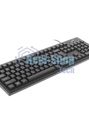 Клавиатура проводная Genius Smart KB-101, USB, черный