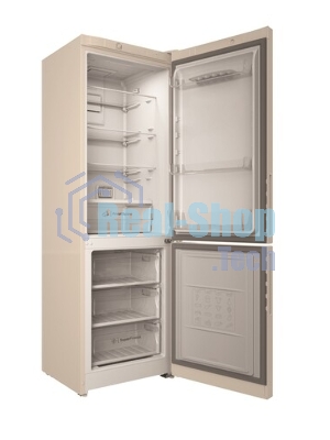 Холодильник Indesit ITR 4180 E бежевый двухкамерный 220/78л морозилка снизу