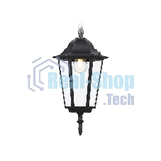 Светильник Ambrella light ST2029 BK/CL черный/прозрачный IP54 E27 max 40W D150*780