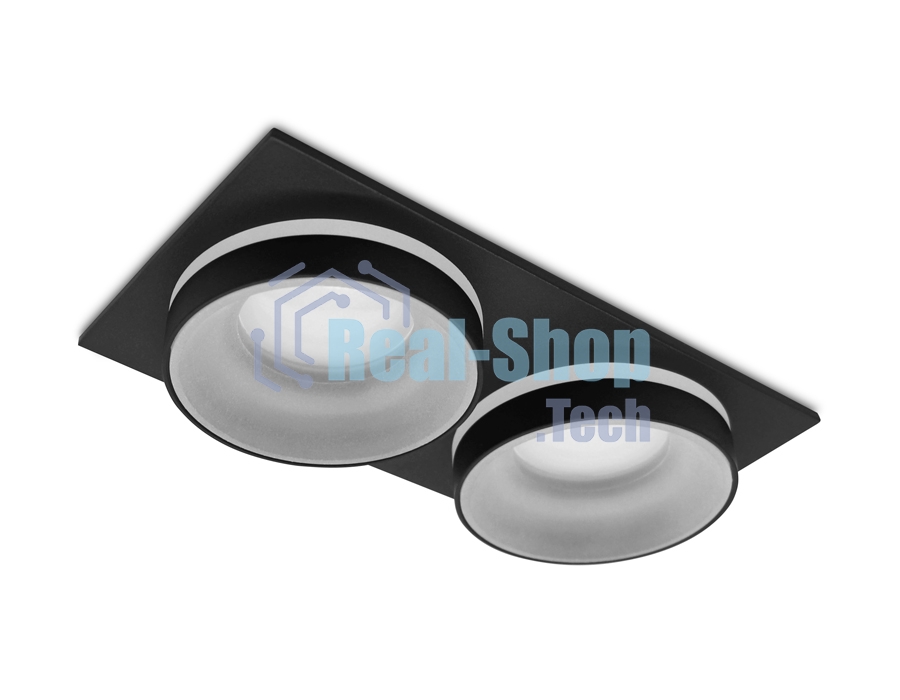 Светильник Ambrella light TN319/2 SBK черный песок GU5.3 182*92*40