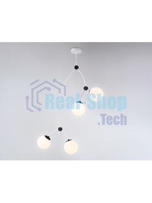 Светитльник Ambrella Light TR2572/4 WH/BK белый/черный E27/4 max 60W D790*1120