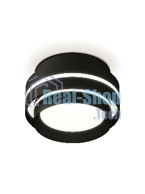 Светильник Ambrella Light XS8414004 SBK/FR черный песок/белый матовый GX53 (C8414, N8478)