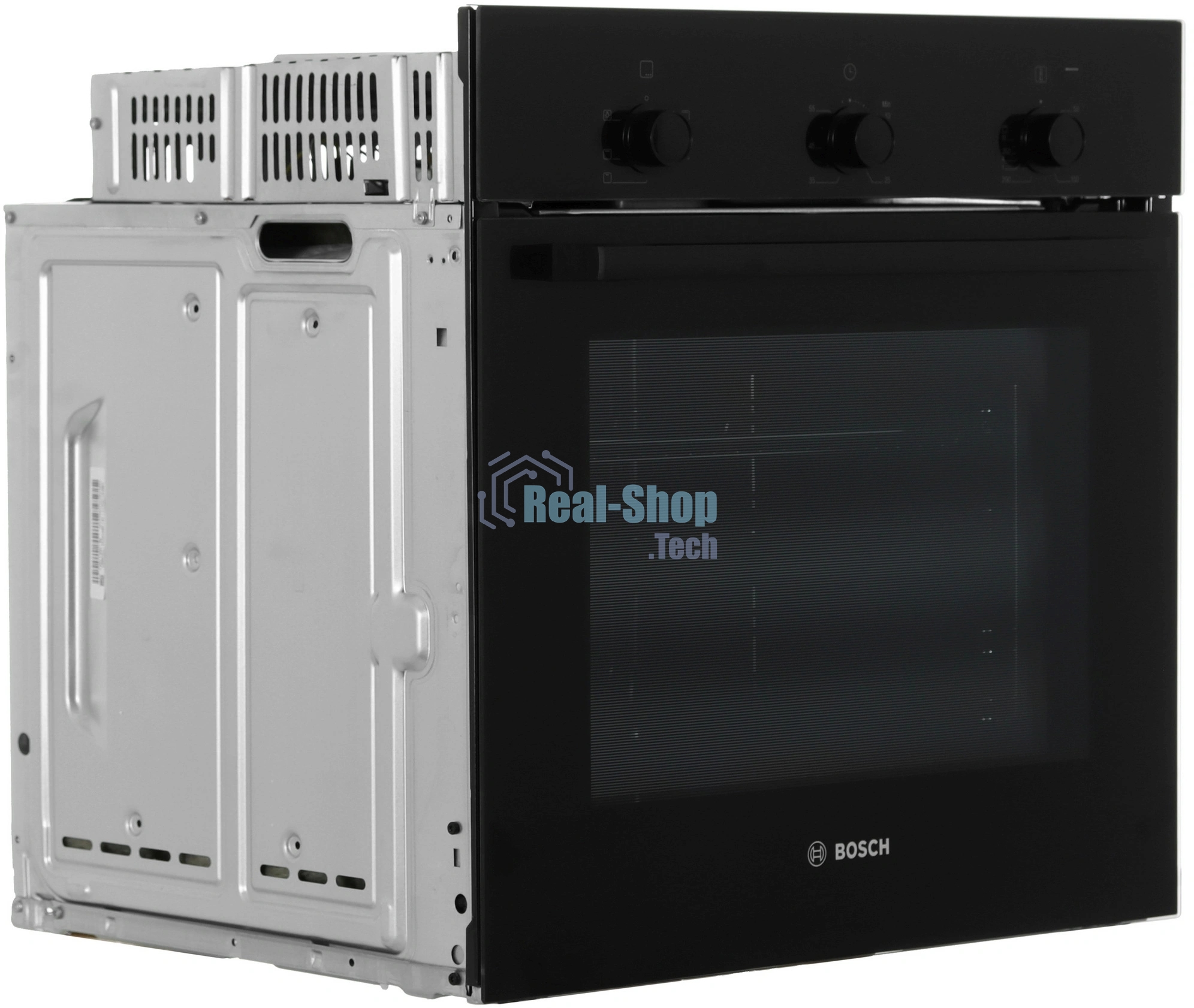 Духовой шкаф Bosch HBF011BA1T Serie 2, черный, класс энергоэффективности А, 4 режима,71 литр, сделано в Турции