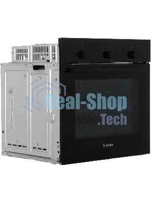 Духовой шкаф Bosch HBF011BA1T Serie 2, черный, класс энергоэффективности А, 4 режима,71 литр, сделано в Турции