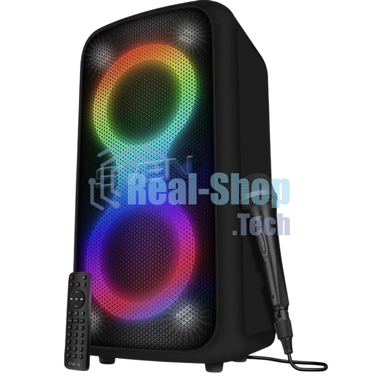 Колонка портативная SVEN АС PS-1000 черный 160W 1.0 BT/3.5Jack 8000mAh