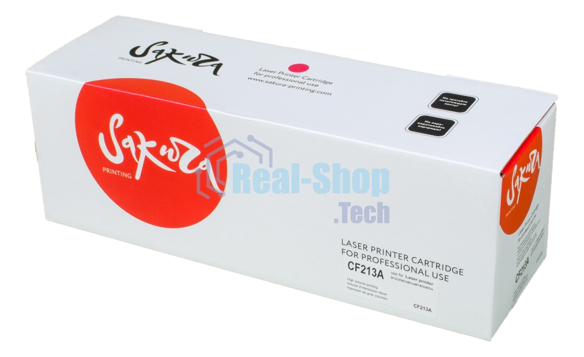 Картридж лазерный Sakura CF213A для HP LJ Pro M251/M276, пурпурный, 1800 к.