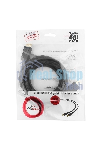 Кабель DisplayPort Gembird/Cablexpert, 3м, 20M/20M, черный, экран, пакет(CC-DP-10)