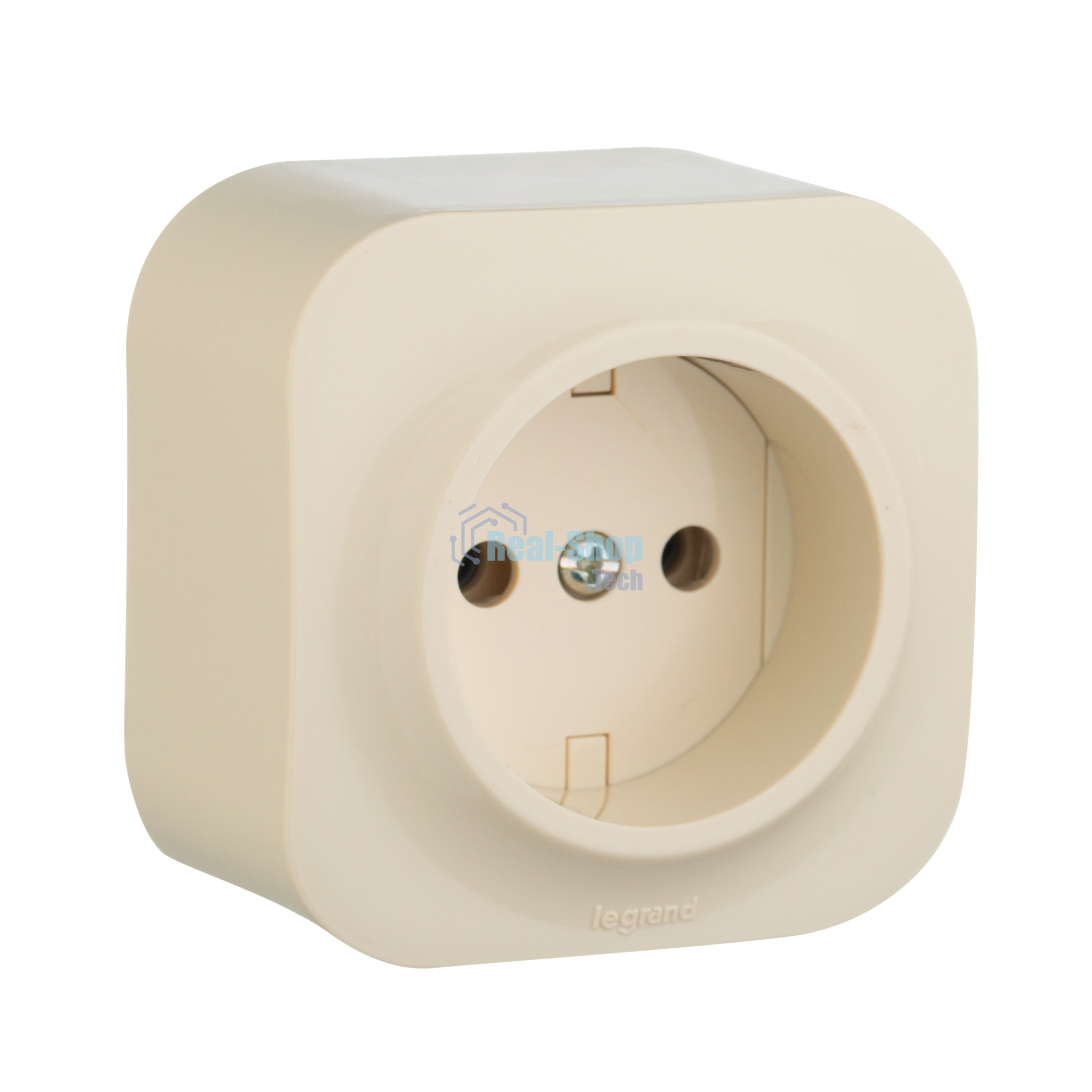 Розетка без заземления без шторок (Слоновая кость) Legrand 782240